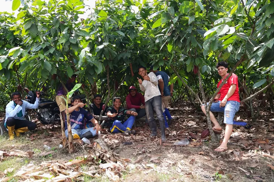 Comunidad agrícola en las fincas de Los Ríos