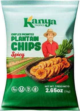 Empaque Kanya Tropics Chifles Picante