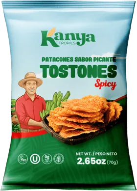 Empaque Kanya Tropics Tostones Picante